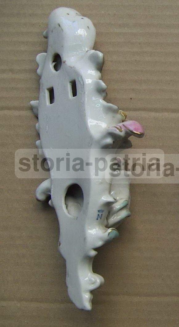 Porcellana Capodimonte Con Fiori In Rilievo Anni '30