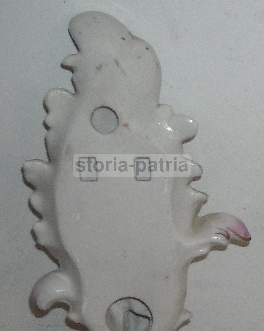Porcellana Capodimonte Con Fiori In Rilievo Anni '30