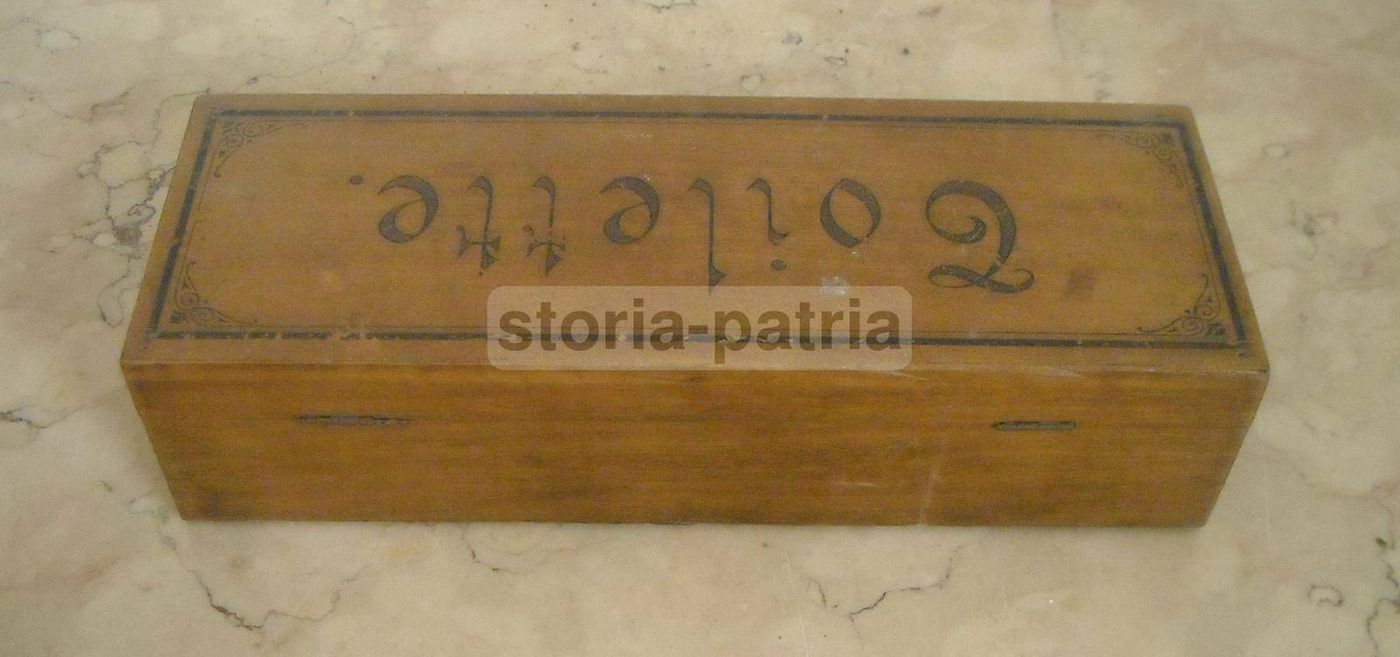 Scatola In Legno Per Toilette, Epoca Liberty, Anni '20