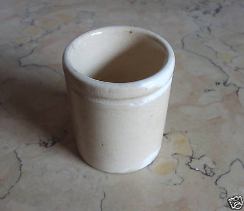 Barattolo Ceramica Farmaceutica Pisonis Antico Fine '800 Inizio '900