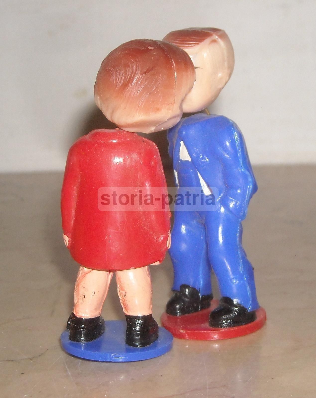Bambole Magnetiche Che Si Baciano, Anni '50, Hong Kong