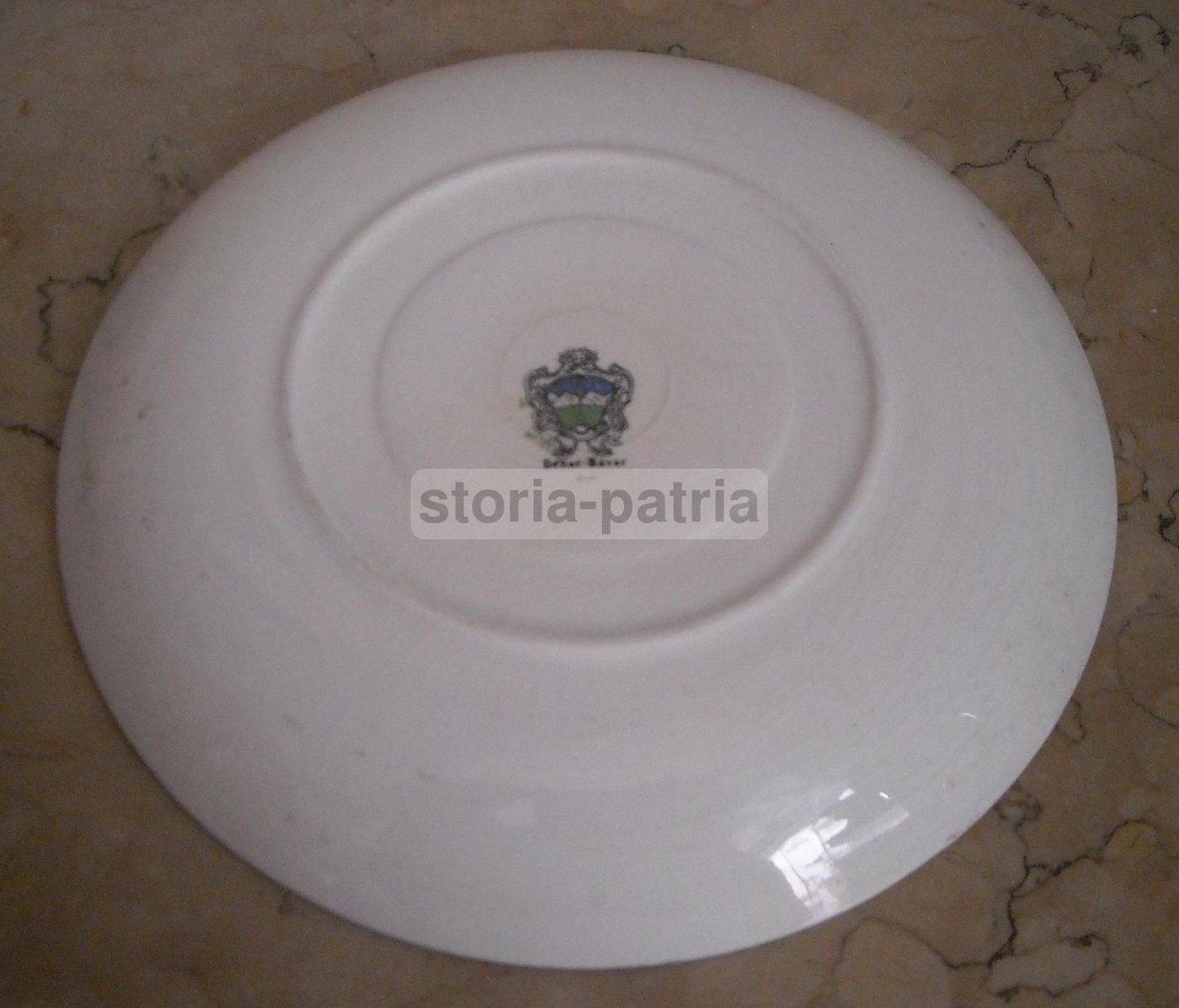 Piatto Decorativo Bavaria Con Scena Di Caccia Alla Volpe E Cavalli