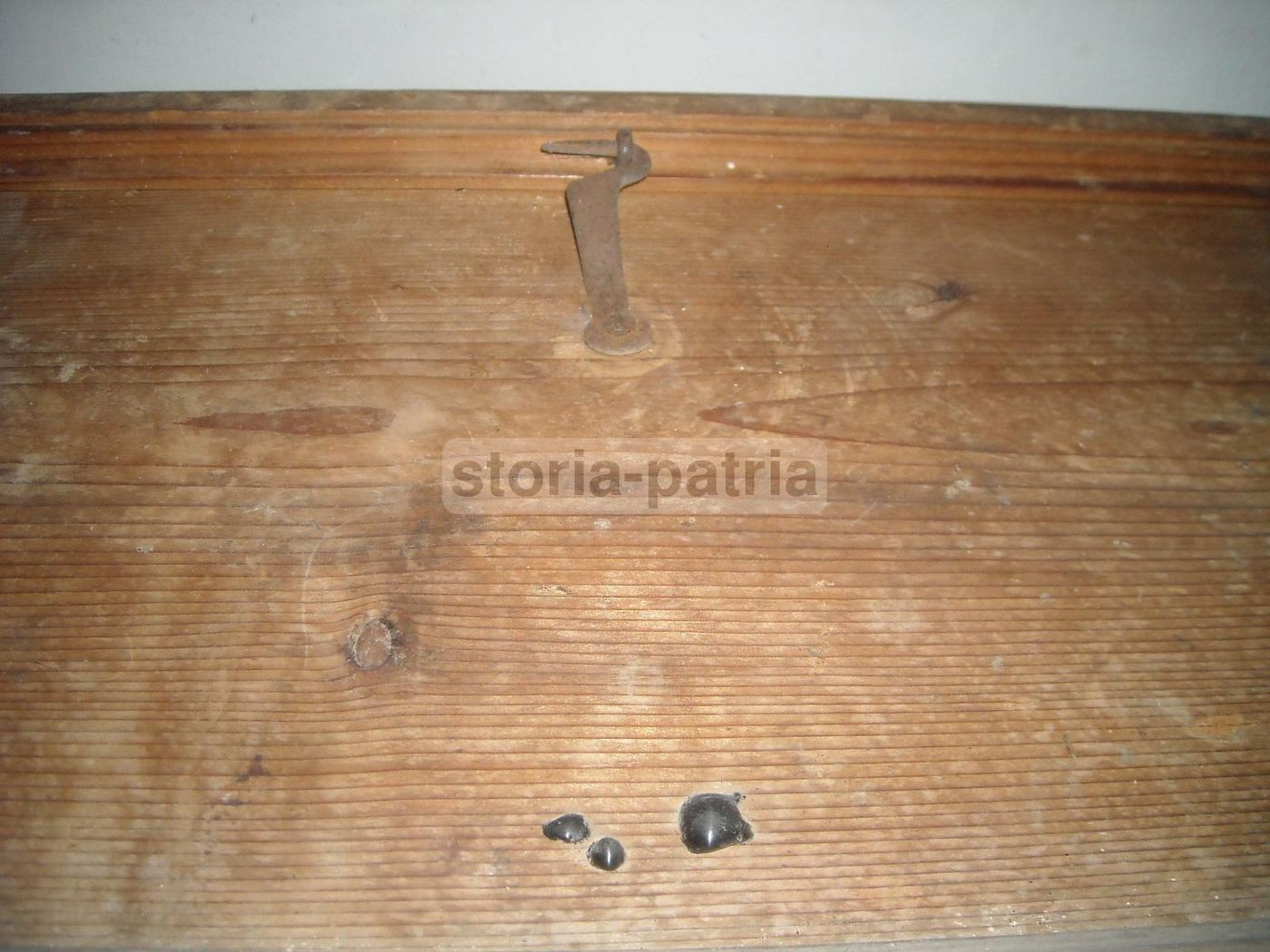 Antico Baule Da Viaggio In Legno Dell'Ottocento. Cassetta Da Caccia O Collezione