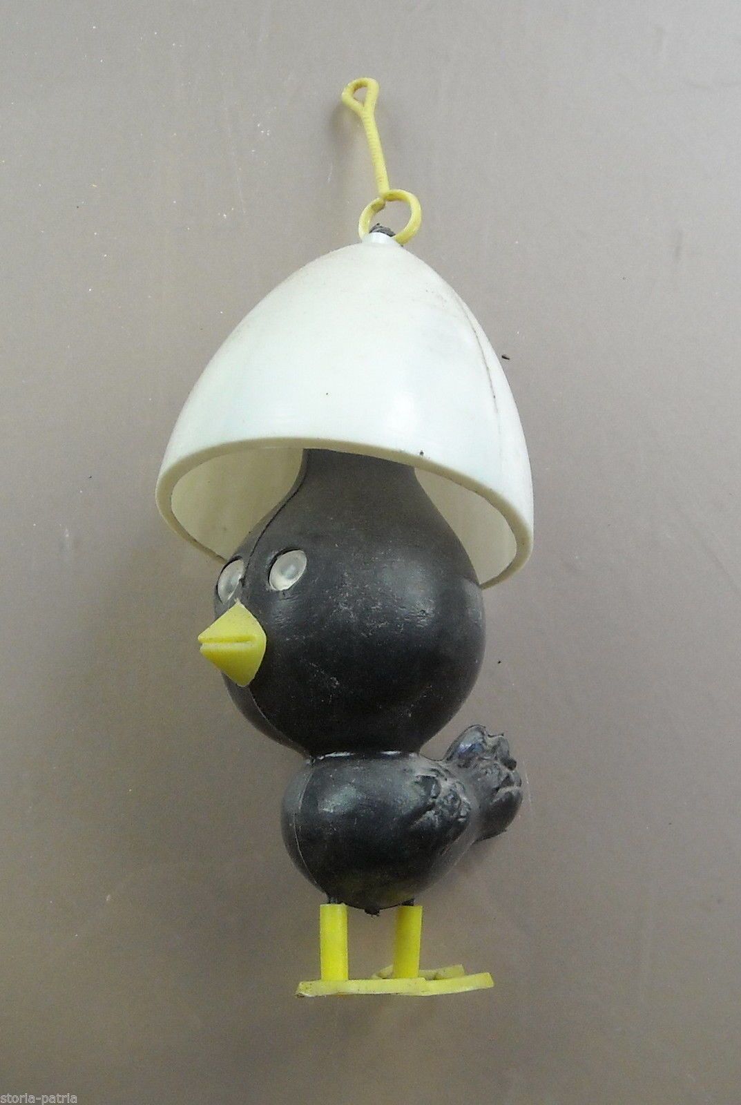Calimero Pupazzo Vintage Anni '70 Da Collezione 18 Cm