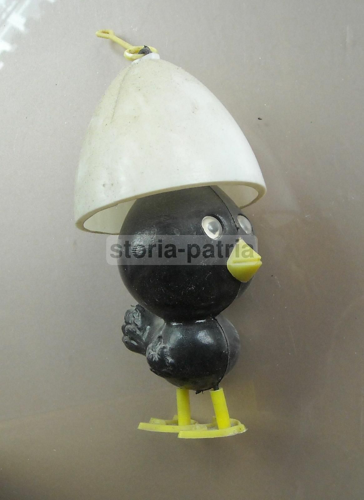 Calimero Pupazzo Vintage Anni '70 Da Collezione 18 Cm