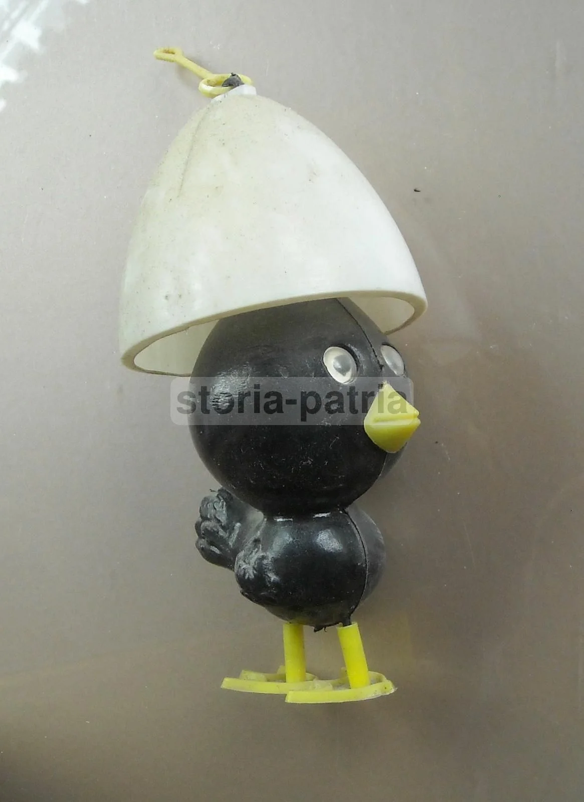 Calimero Pupazzo Vintage Anni '70 da Collezione 18 Cm