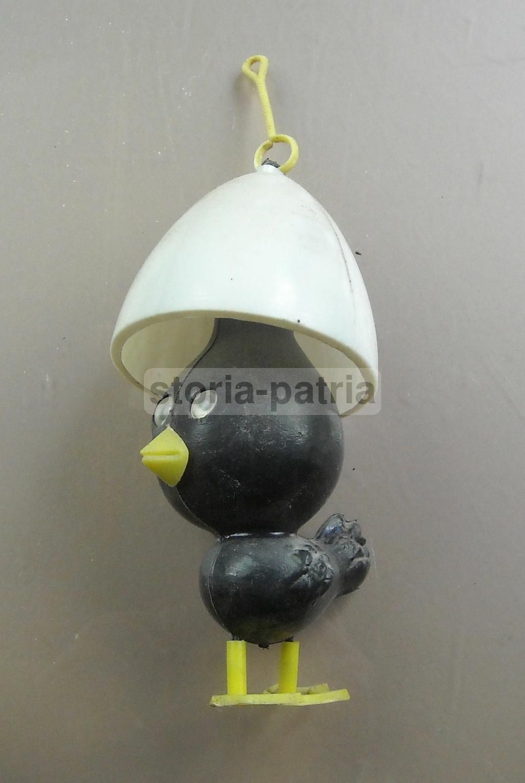 Calimero Pupazzo Vintage Anni '70 Da Collezione 18 Cm