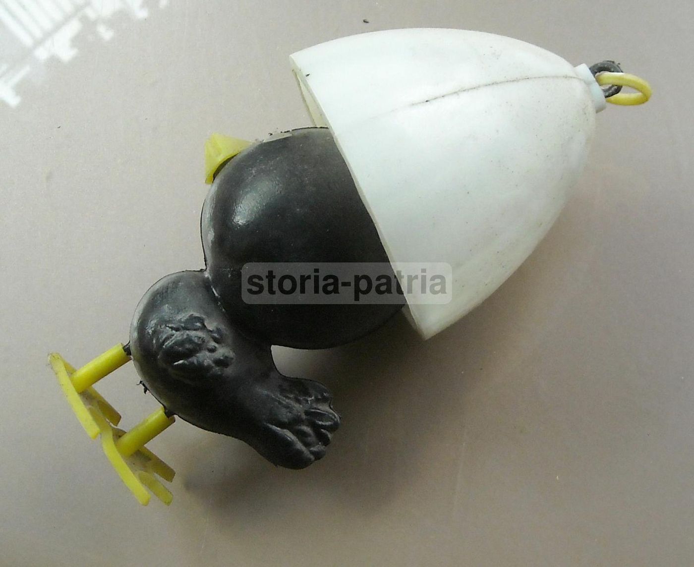 Calimero Pupazzo Vintage Anni '70 Da Collezione 18 Cm