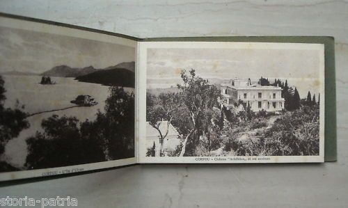 Album 10 Cartoline d'Epoca Corfù Grecia Primo Novecento