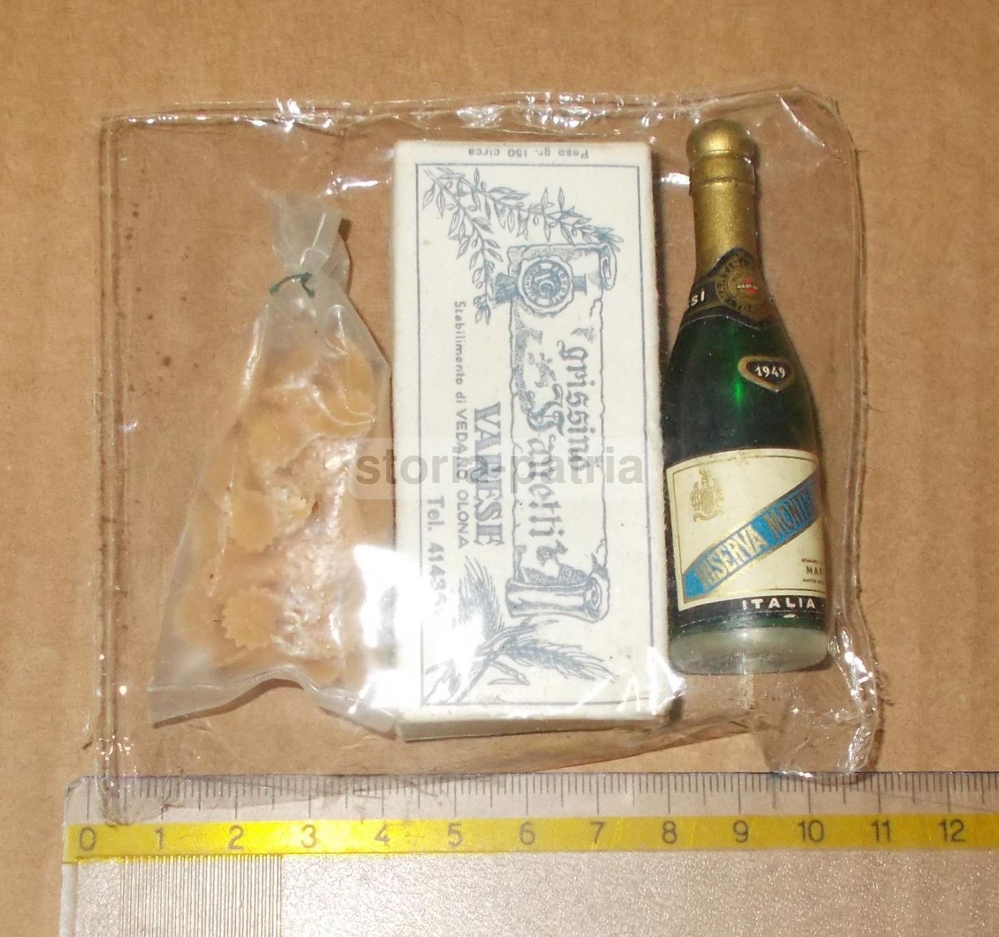 Miniature Pubblicitarie Grissini Vanetti, Martini E Pasta
