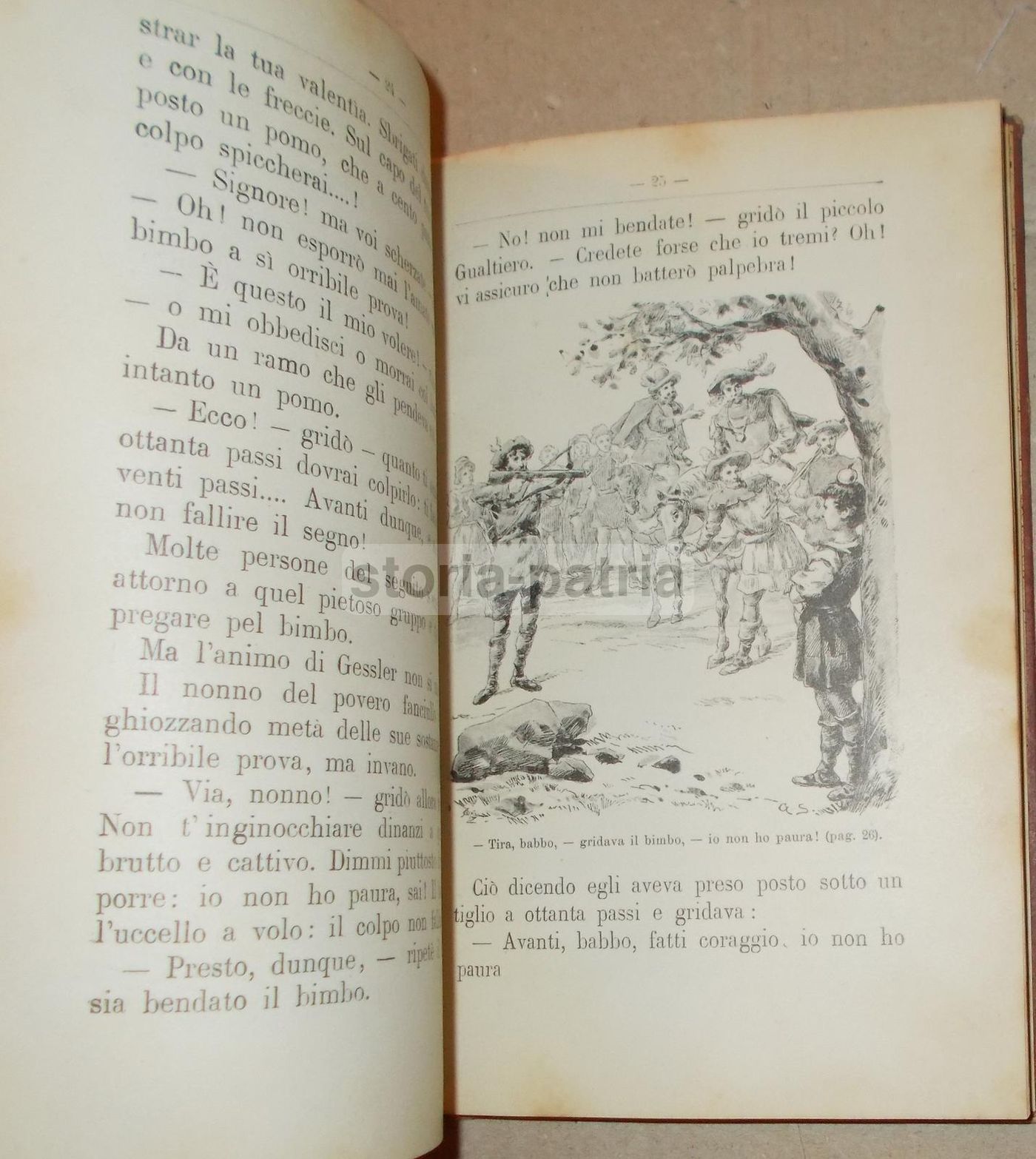 Guglielmo Tell, L. Mellano, 1894, Paravia   Edizione Illustrata