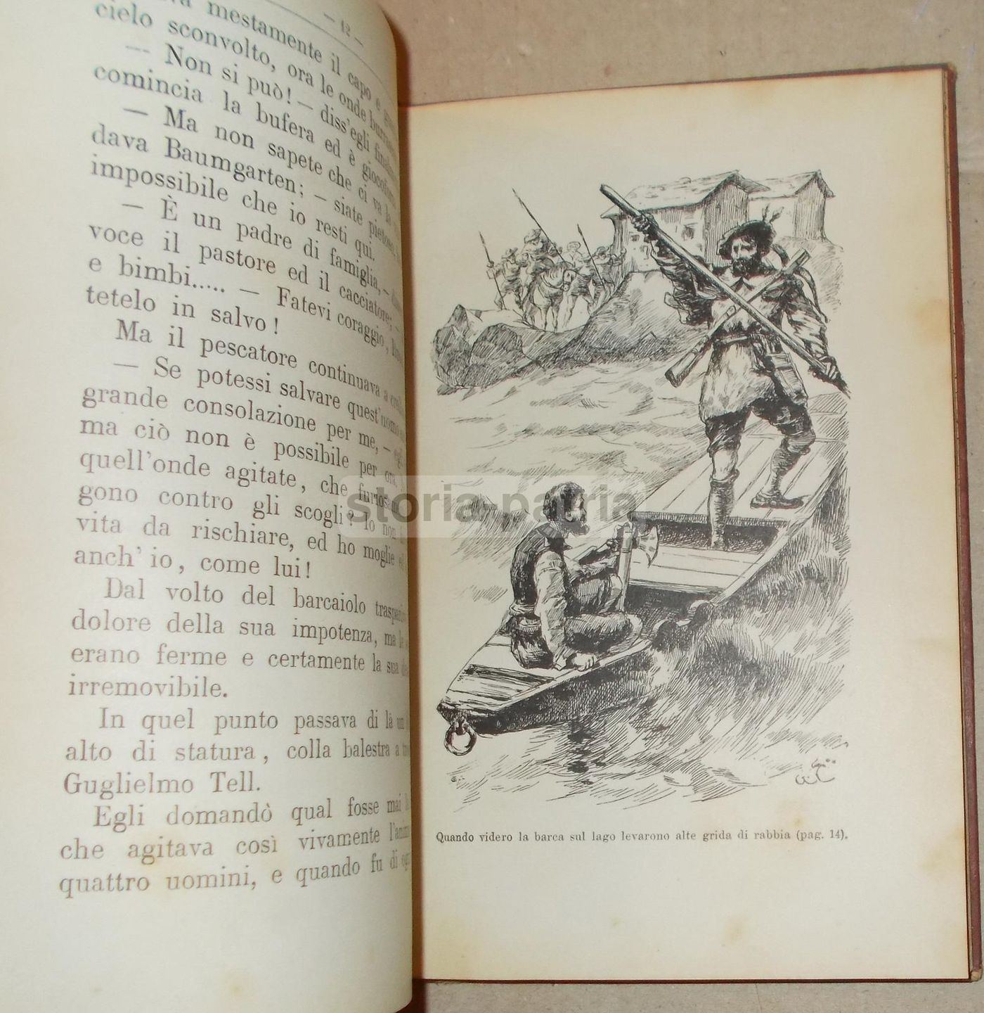 Guglielmo Tell, L. Mellano, 1894, Paravia   Edizione Illustrata
