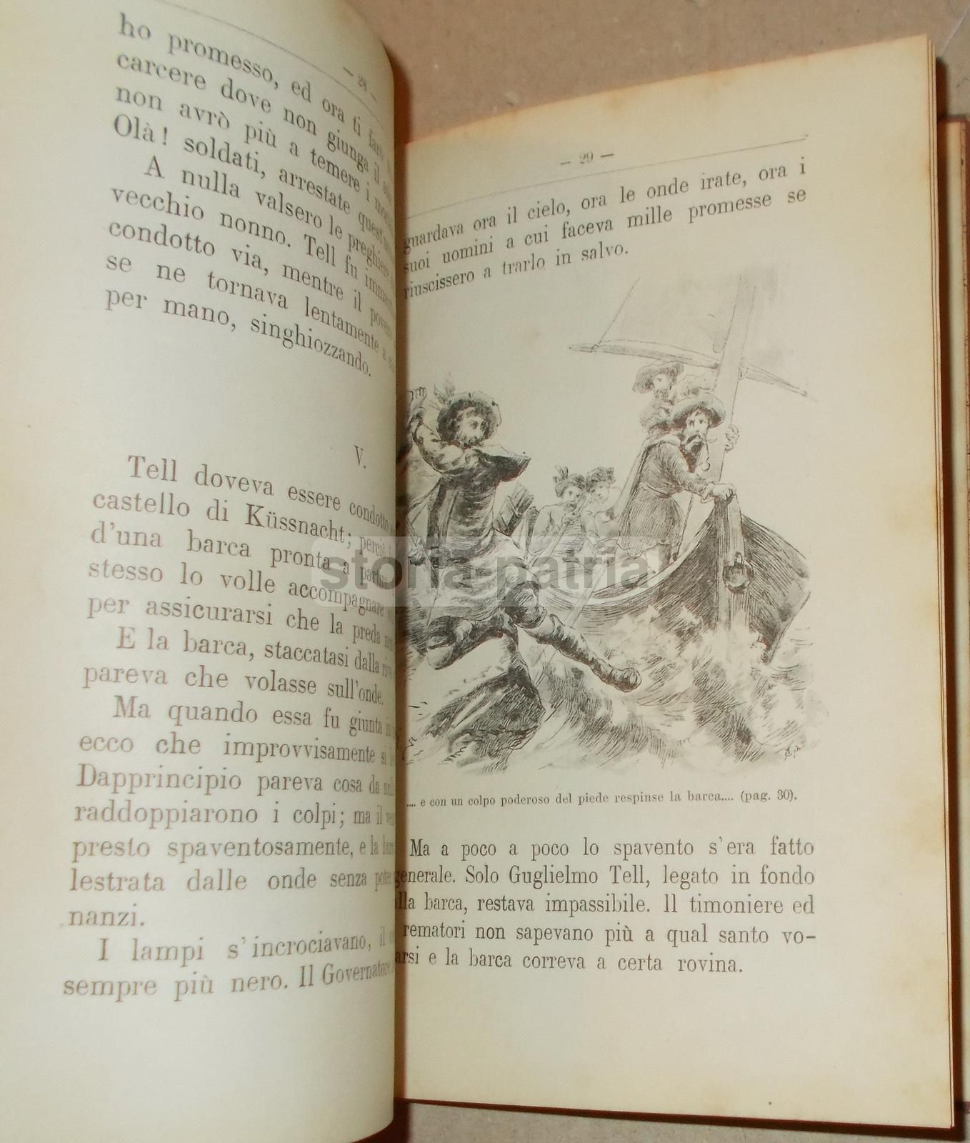 Guglielmo Tell, L. Mellano, 1894, Paravia   Edizione Illustrata