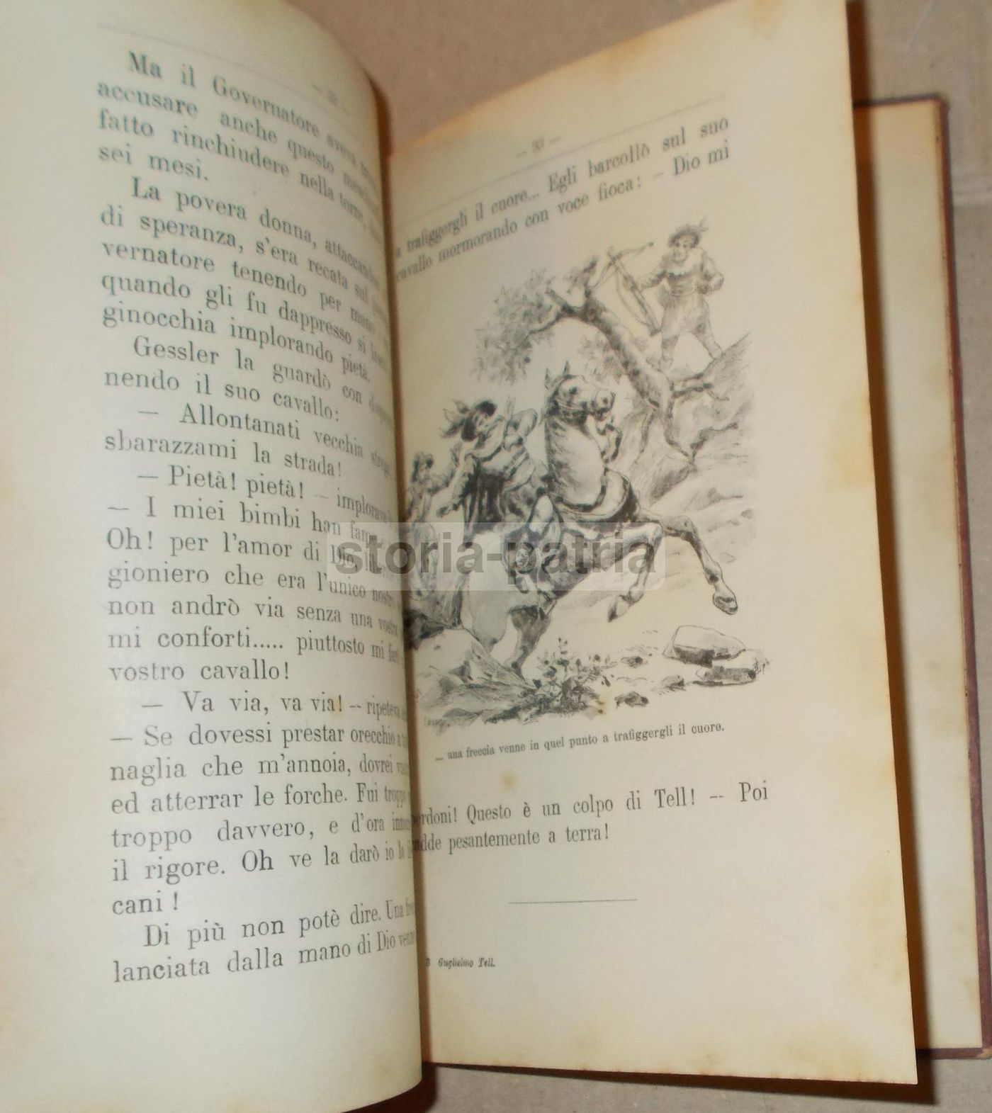 Guglielmo Tell, L. Mellano, 1894, Paravia   Edizione Illustrata