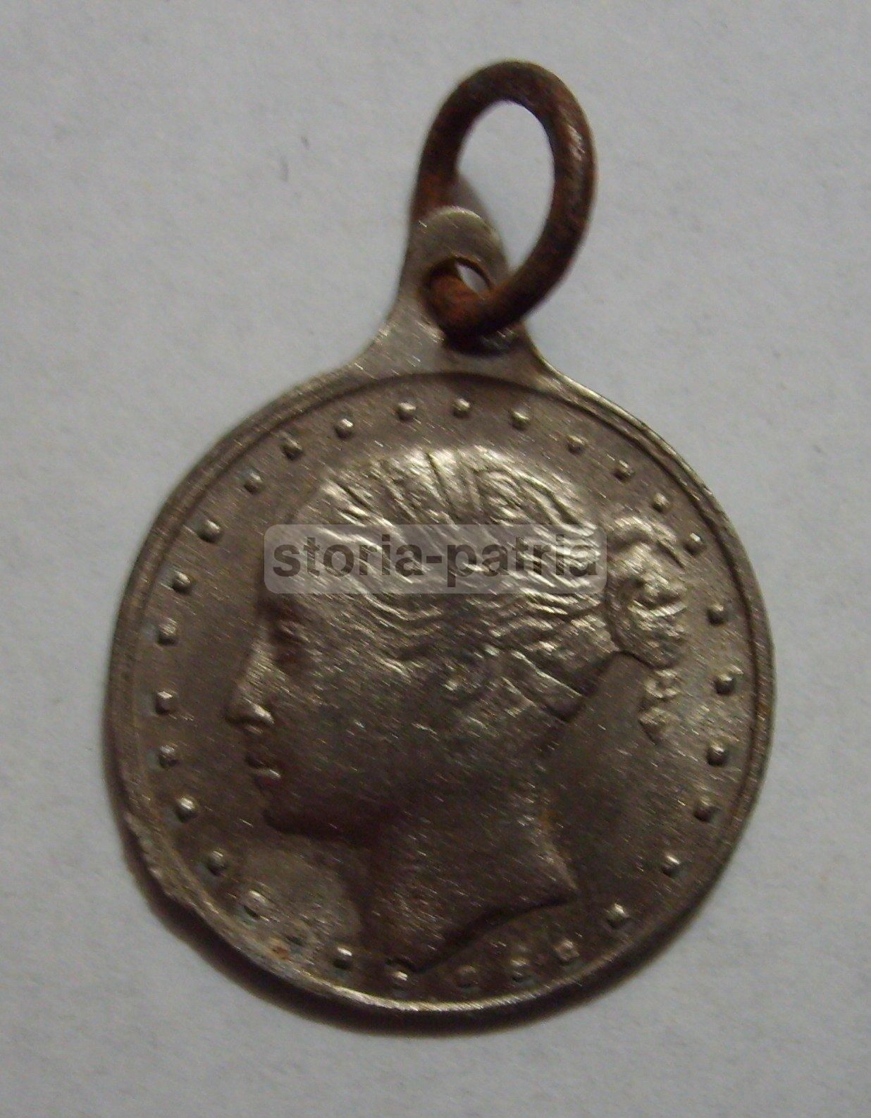 Medaglia Antica San Giorgio E Il Drago "To Hanover", Fine XIX   Inizio XX Secolo