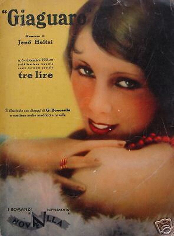 Giaguaro Di Jeno Heltai Con Illustrazioni Di Gino Boccasile, 1933 Rizzoli