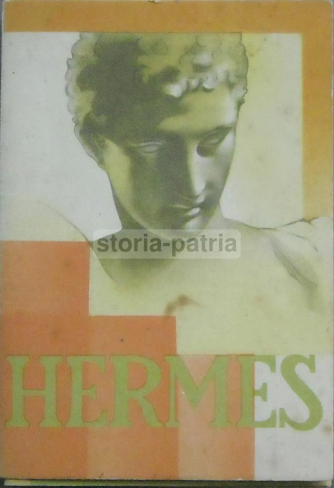 Hermes 1935 Pocket Calendar, Hyacinth Perfume, Milan, Advertising