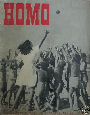 Homo: Rivista Di Medicina Indiana E Tropicale, 1941, Roma