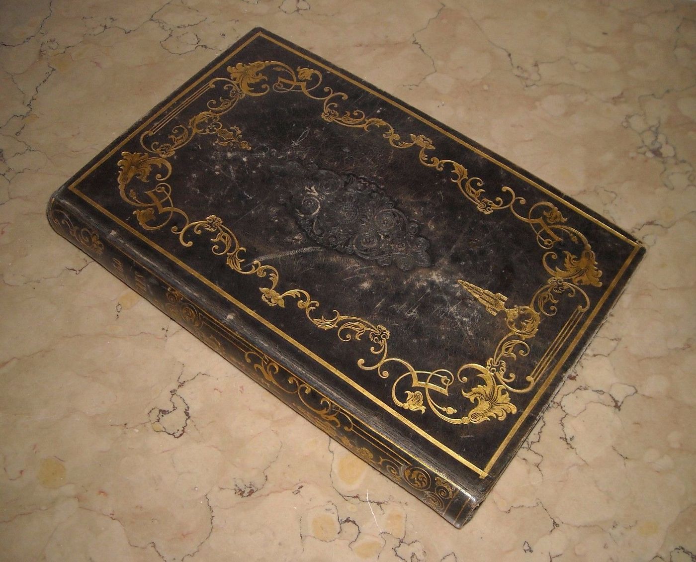 Victor Hugo: Oeuvres, Tomo II (1842). Legatura In Pelle, Illustrato, Teatro E Poesie