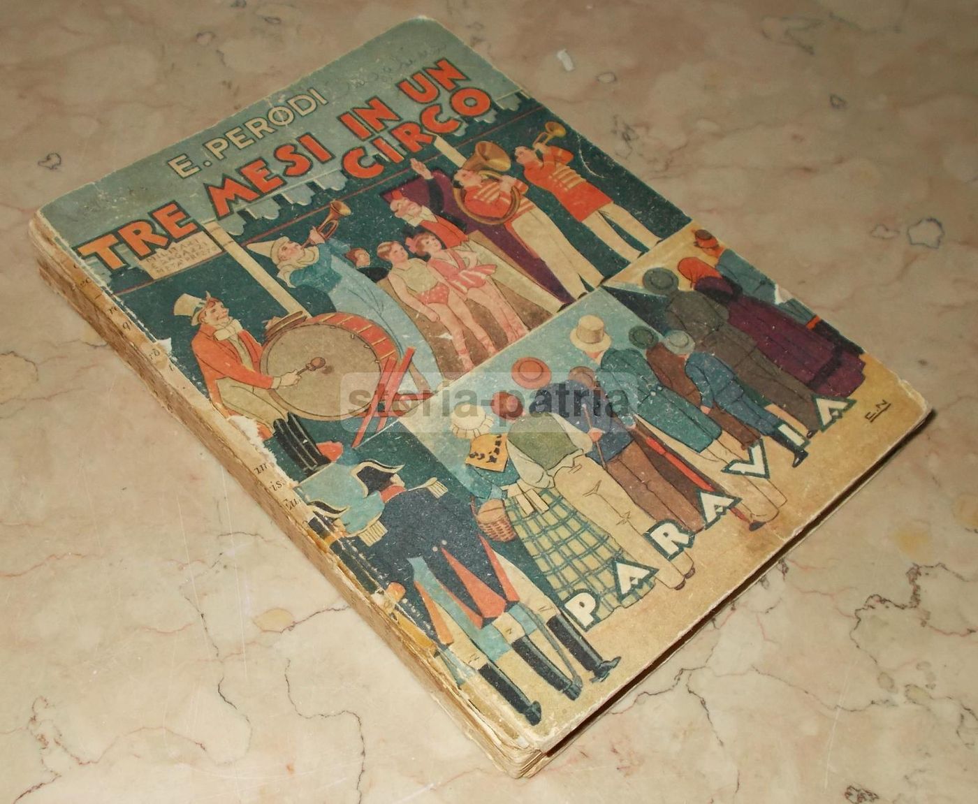 Tre Mesi In Un Circo Di Emma Parodi Illustrato Da Carlo Nicco, 1945