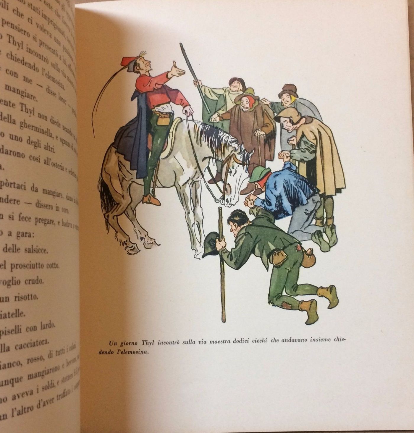 Thyl Ulenspiegel Illustrato Da Gustavino UTET 1934 Scala d'Oro
