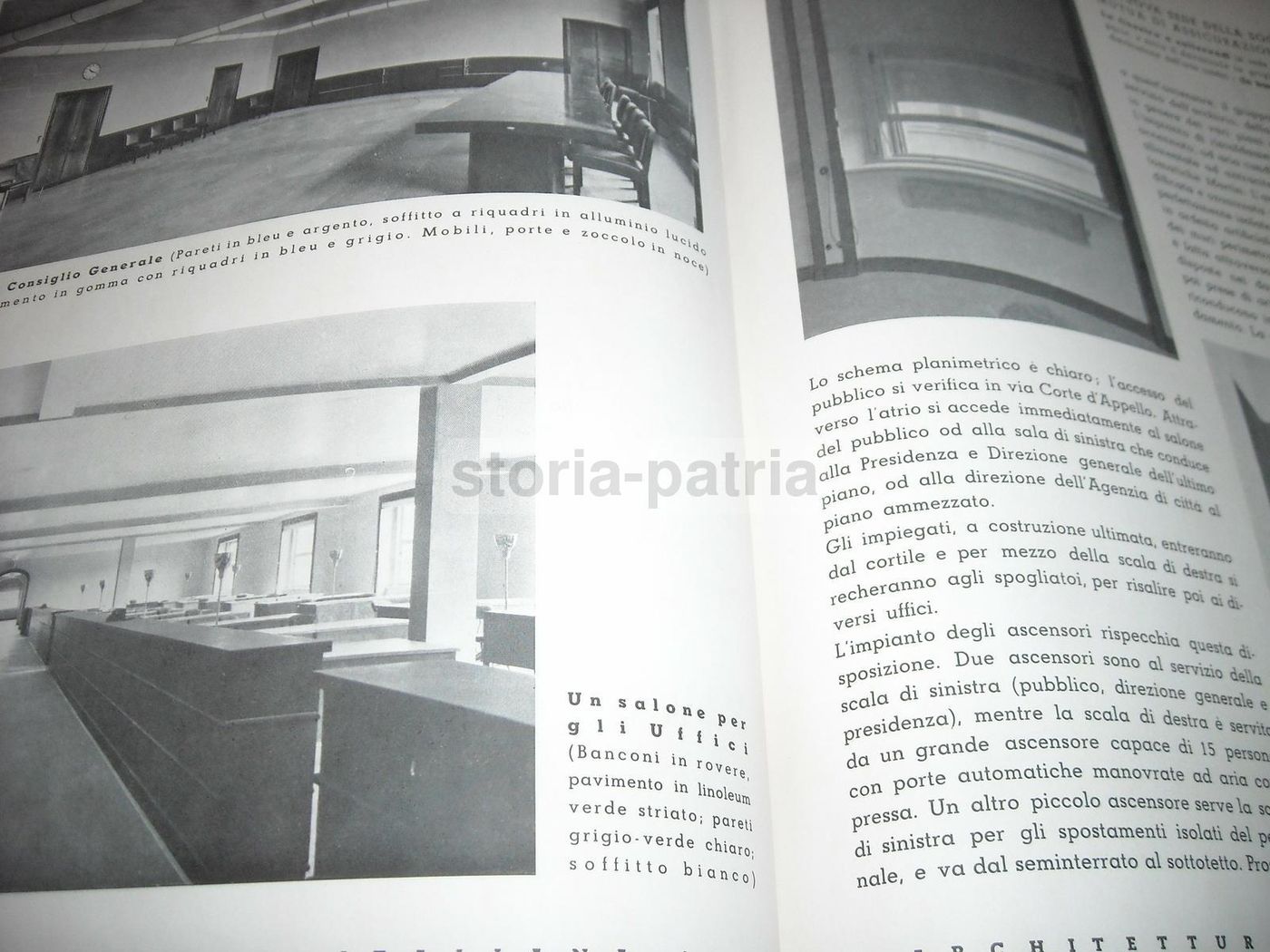 Architettura Italiana 1934: Sede Reale Mutua Torino, Melis E Bernocco