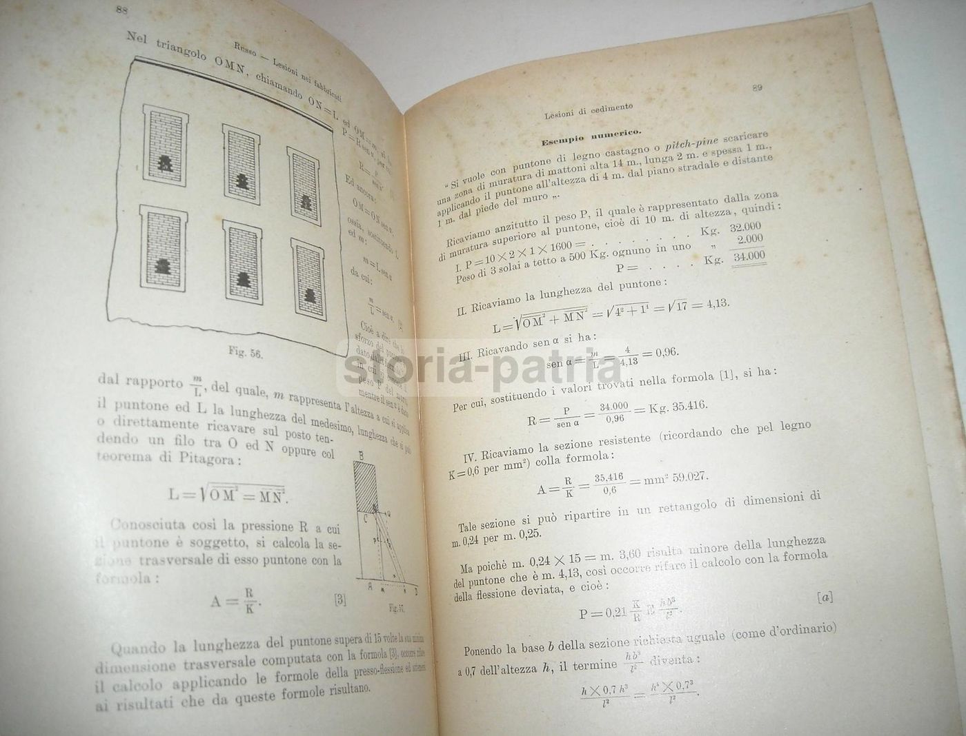 Le Lesioni Dei Fabbricati Di Cristoforo Russo, UTET Torino 1925