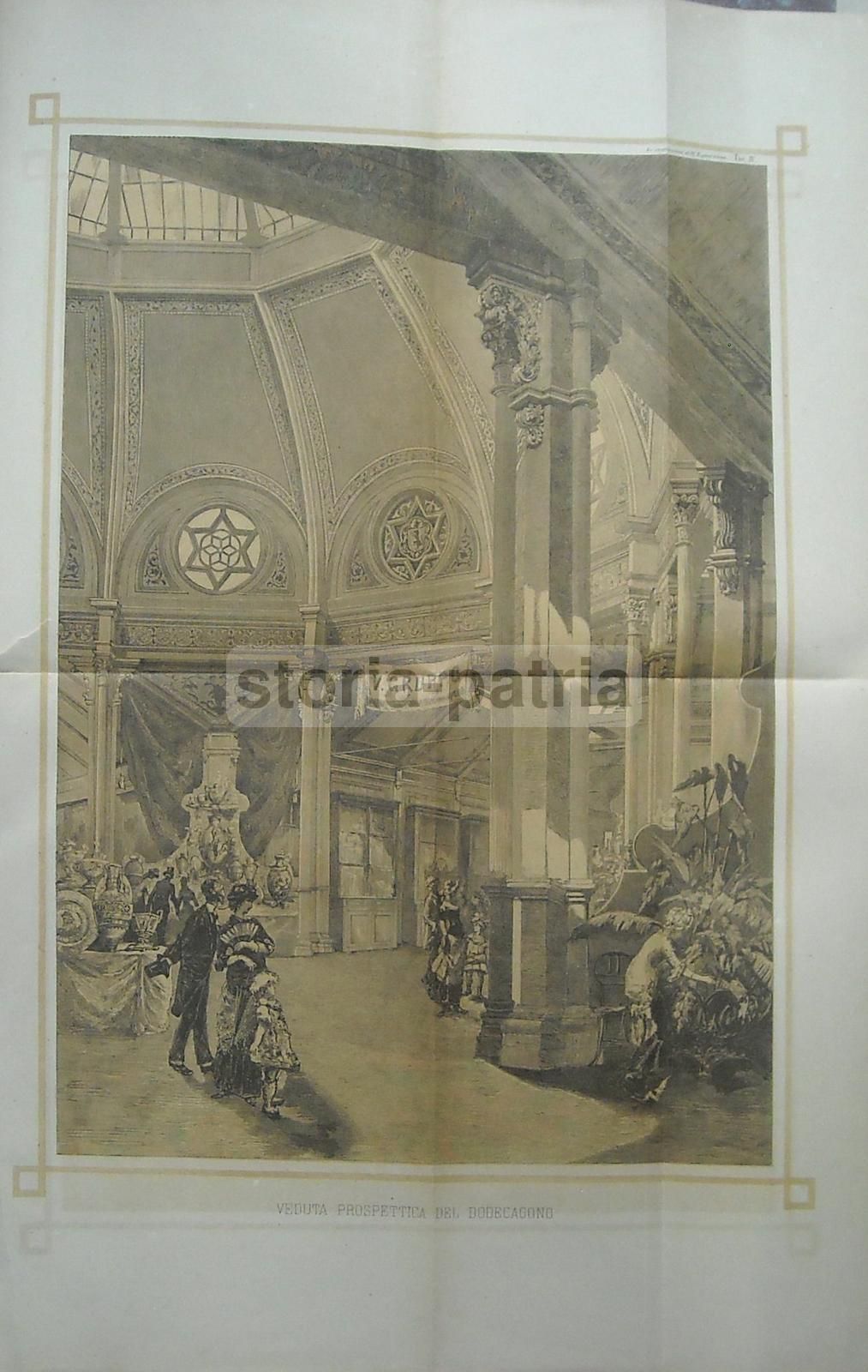 Esposizione Nazionale Di Milano 1881: Le Costruzioni Di Giulio Vigoni