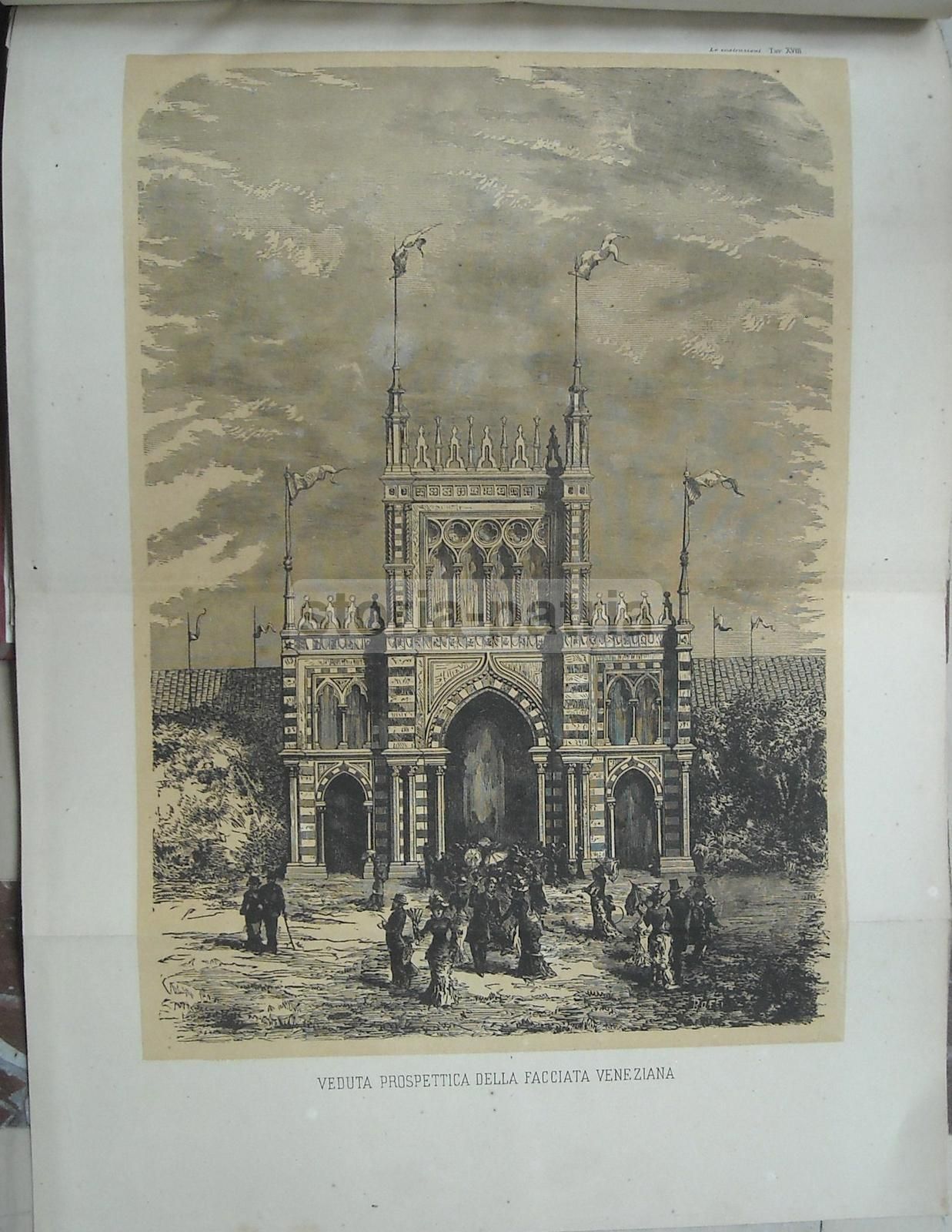 Esposizione Nazionale Di Milano 1881: Le Costruzioni Di Giulio Vigoni