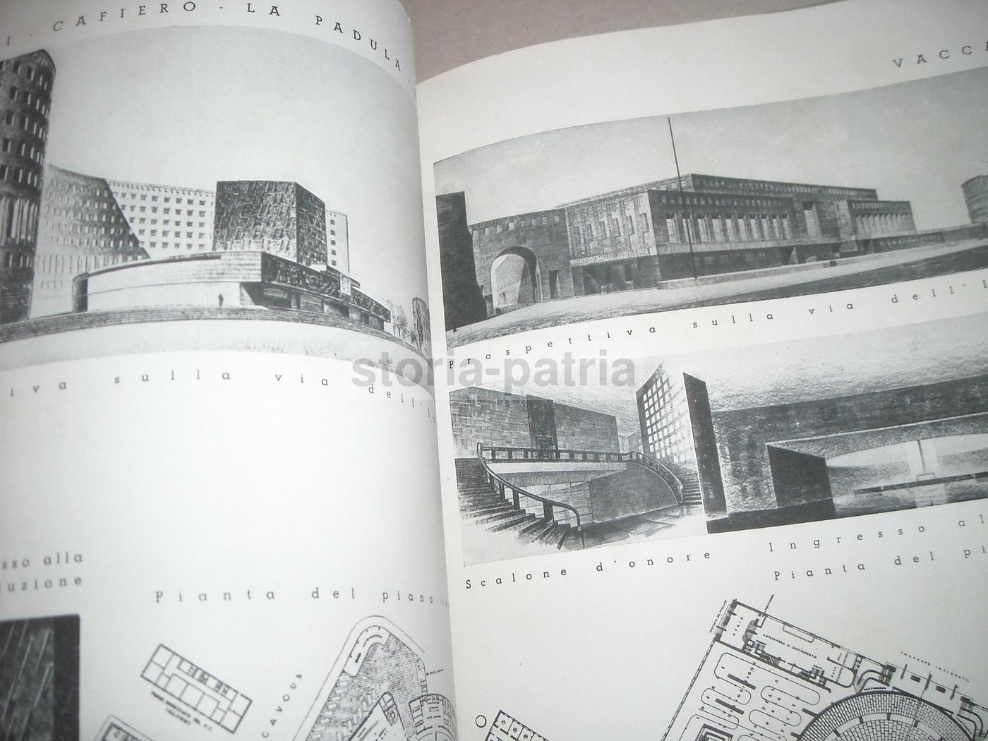 L'Architettura Italiana 1934: Concorso Palazzo Del Littorio, Roma