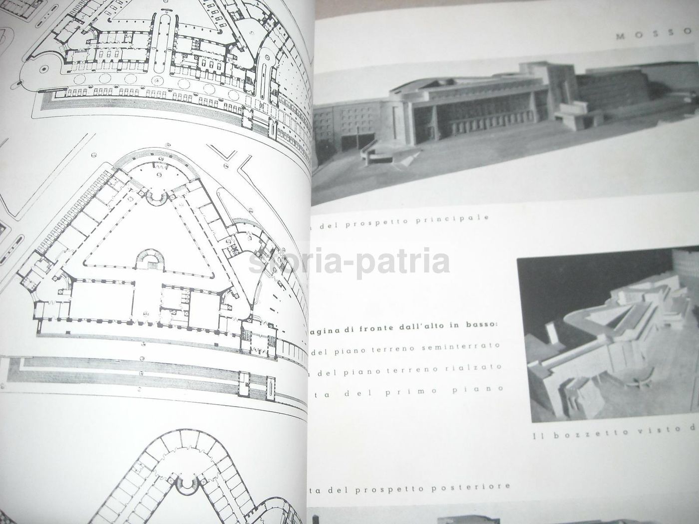 L'Architettura Italiana 1934: Concorso Palazzo Del Littorio, Roma