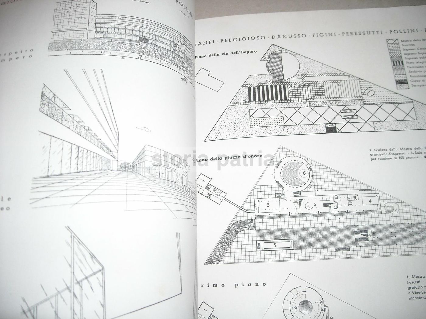 L'Architettura Italiana 1934: Concorso Palazzo Del Littorio, Roma