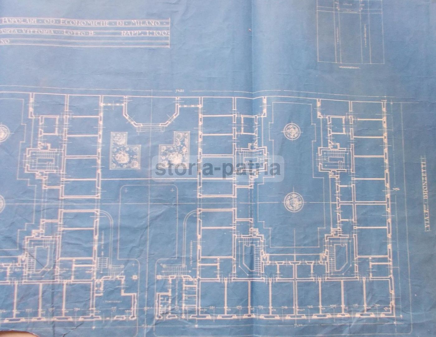 Progetto Quartiere Porta Vittoria Milano Istituto Case Popolari