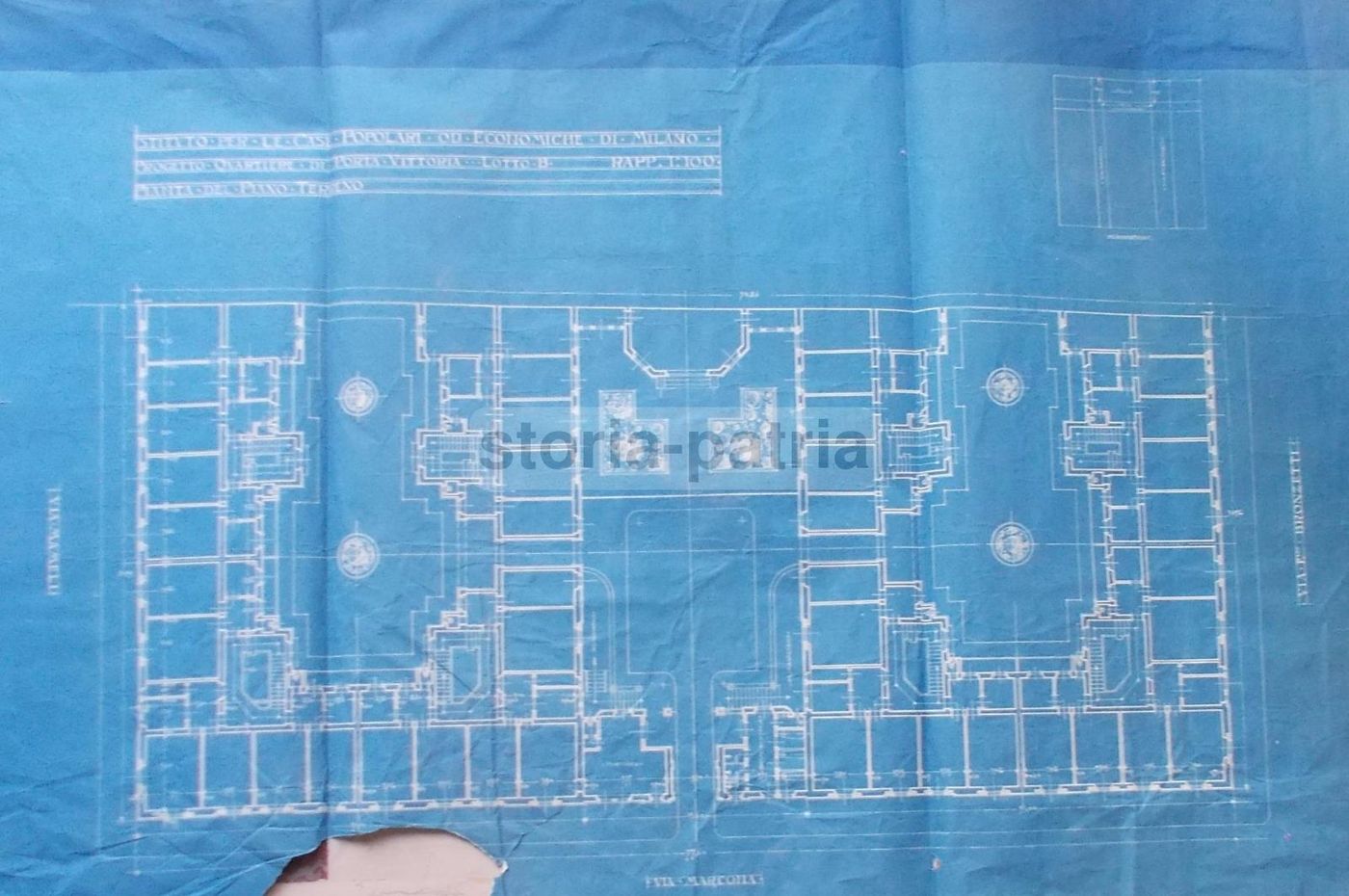 Progetto Quartiere Porta Vittoria Milano Istituto Case Popolari