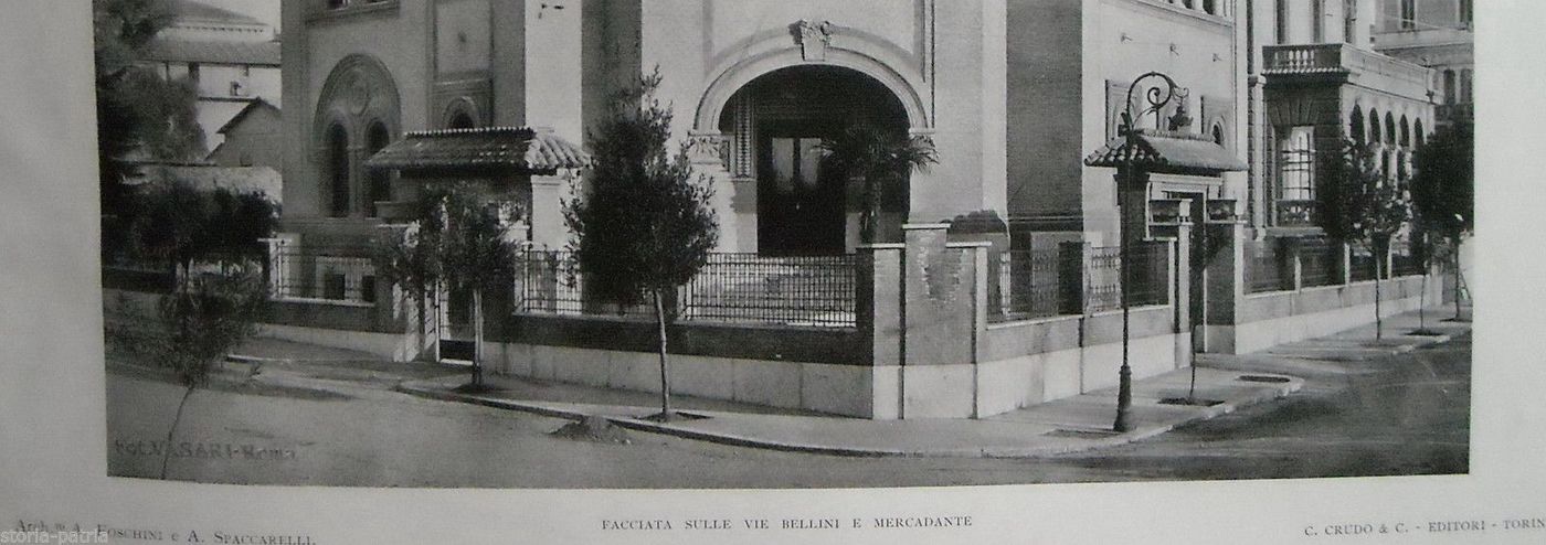 Villino Clara Sebastiani Roma Foschini Spaccarelli Anni '20