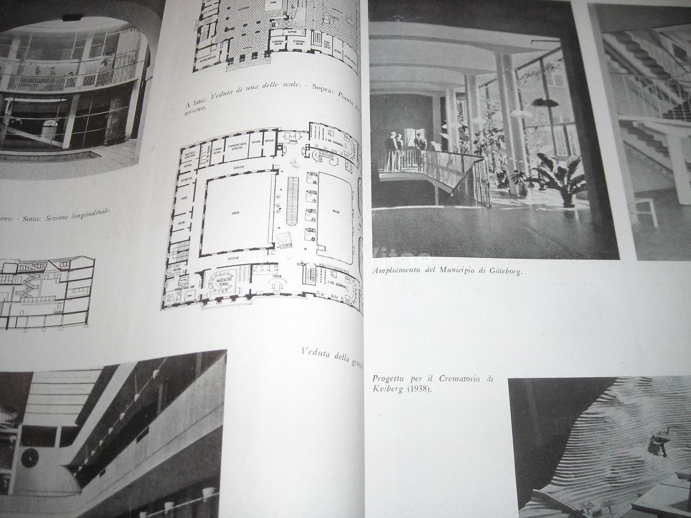 Architettura, Ottobre 1942: Monografia E.G. Asplund E Ivar Tengbom