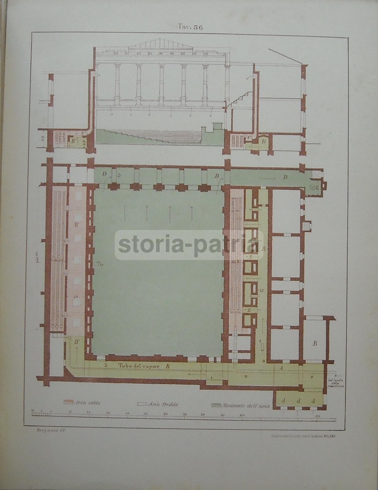 Breymann: Trattato Generale Di Costruzioni Civili, Vol. IV (Atlante), Vallardi 1931