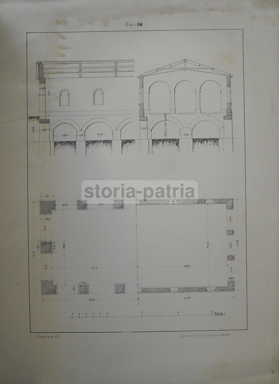Breymann: Trattato Generale Di Costruzioni Civili, Vol. IV (Atlante), Vallardi 1931