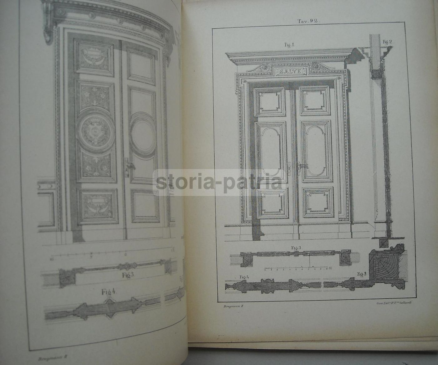 Atlante Costruzioni In Legno Breymann Warth 1927 Tavole Originali