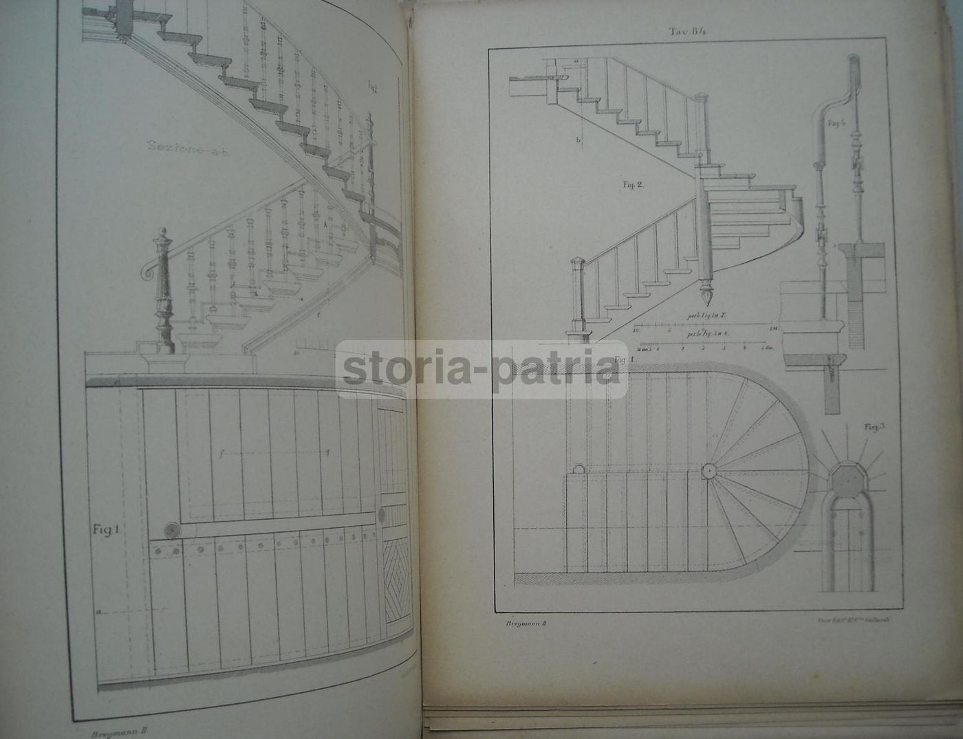 Atlante Costruzioni In Legno Breymann Warth 1927 Tavole Originali