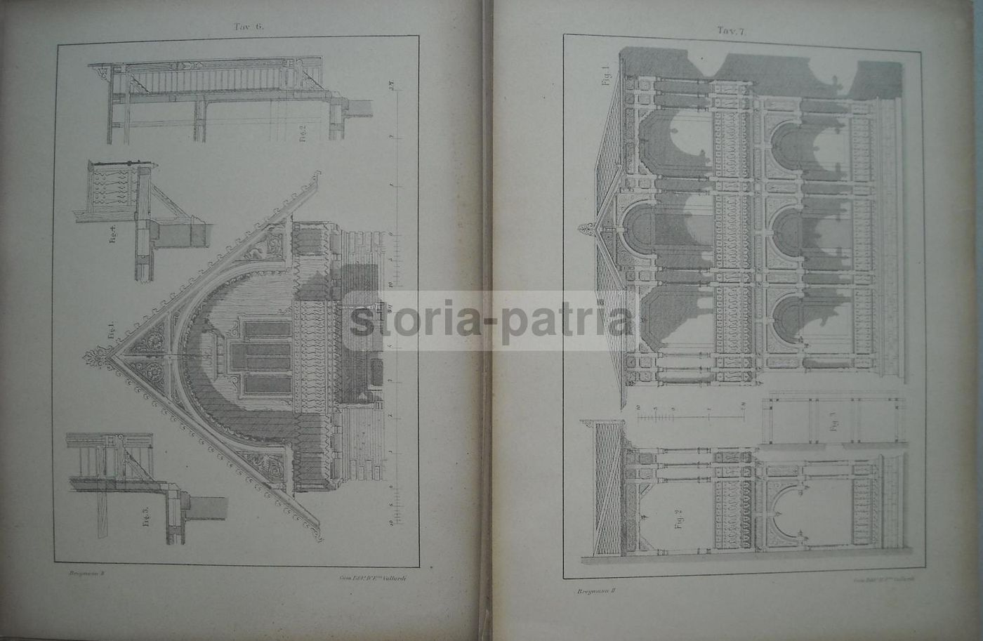 Atlante Costruzioni In Legno Breymann Warth 1927 Tavole Originali