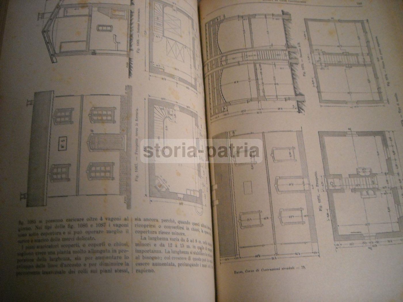 Costruzioni Stradali Ed Idrauliche   Vittorio Baggi (Utet, 1920)