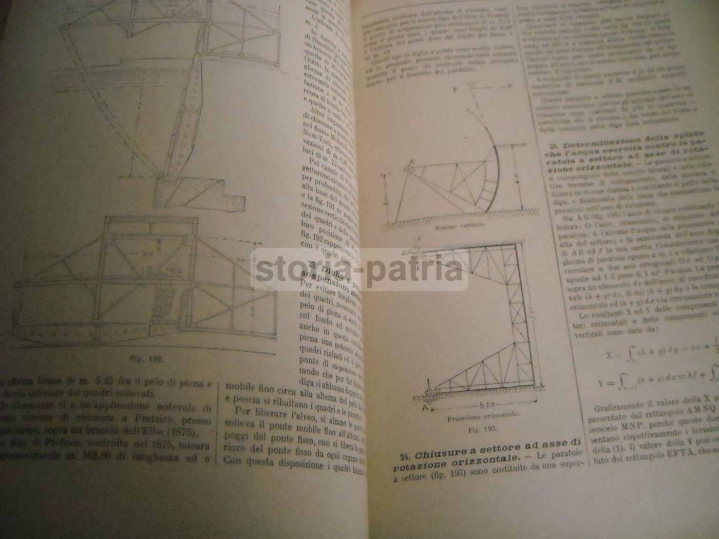 Costruzioni Idrauliche: Dighe, Fiumi, Canali   Torino, UTET, 1920   Baggi