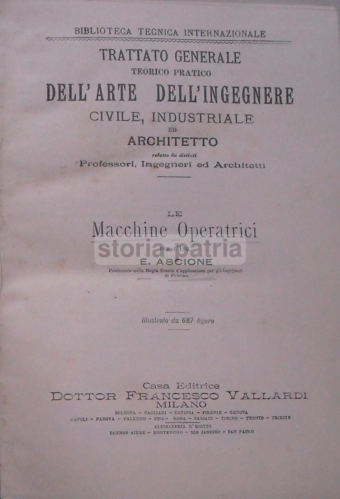Trattato Generale Teorico Pratico Dell'Arte Dell'Ingegnere Civile, Industriale Ed Architetto