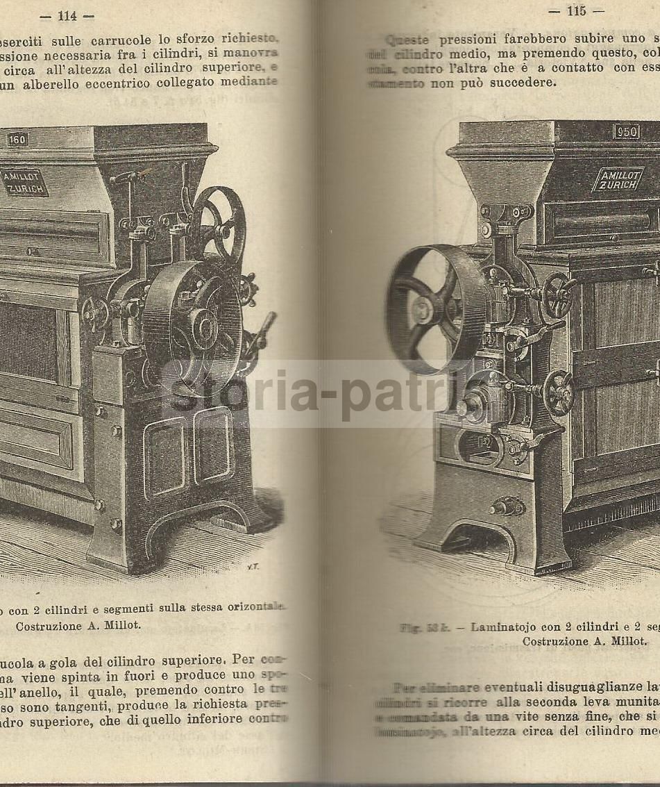 L'Industria Dei Molini (C. Siber Millot)   Hoepli, 1897