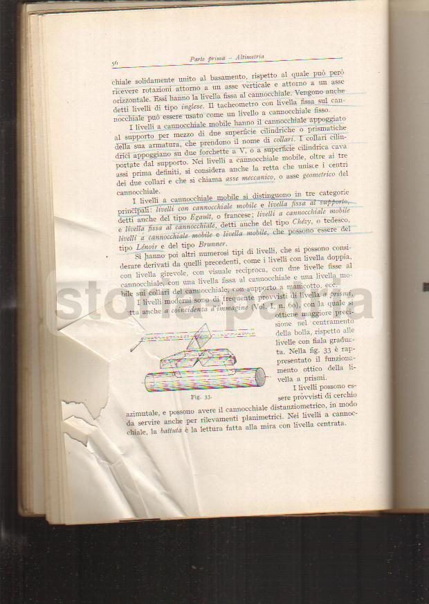 Aminto Agostini: Topografia, Hoepli, 1955 1960 (3 Volumi)