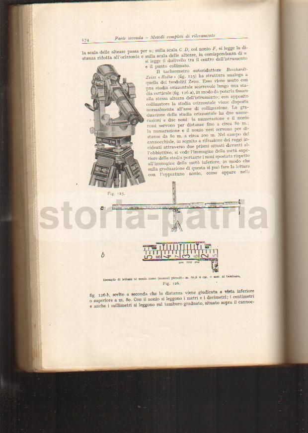 Aminto Agostini: Topografia, Hoepli, 1955 1960 (3 Volumi)