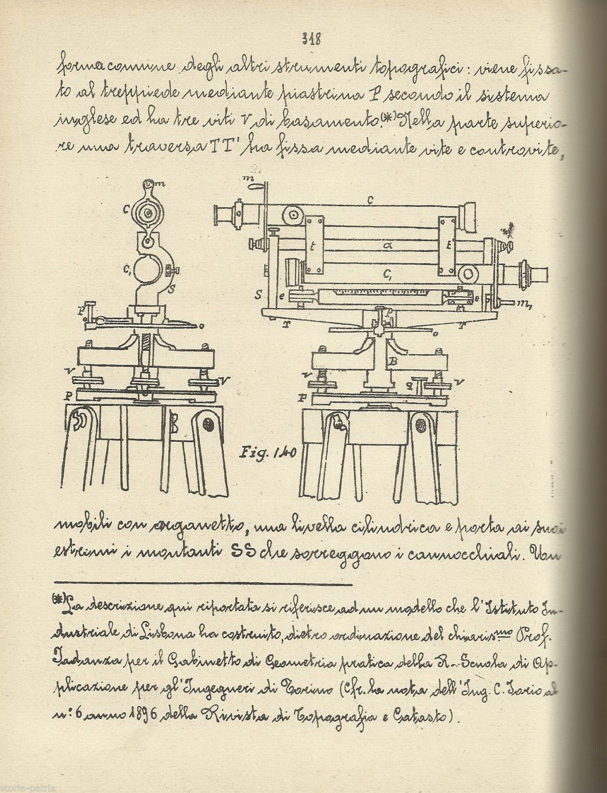 Geodesia E Topografia, Gattoni (1911)   Politecnico Di Napoli, 2 Volumi