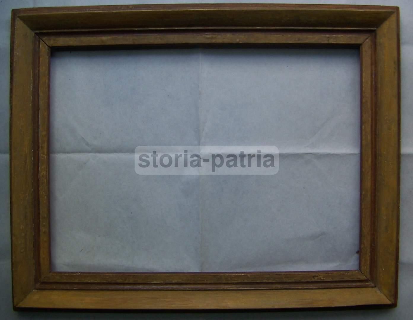 Cornice Antica Laccata In Legno '800 (86x68 Cm)