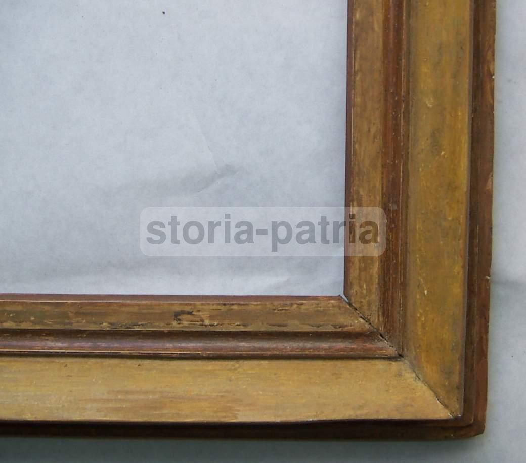 Cornice Antica Laccata In Legno '800 (86x68 Cm)
